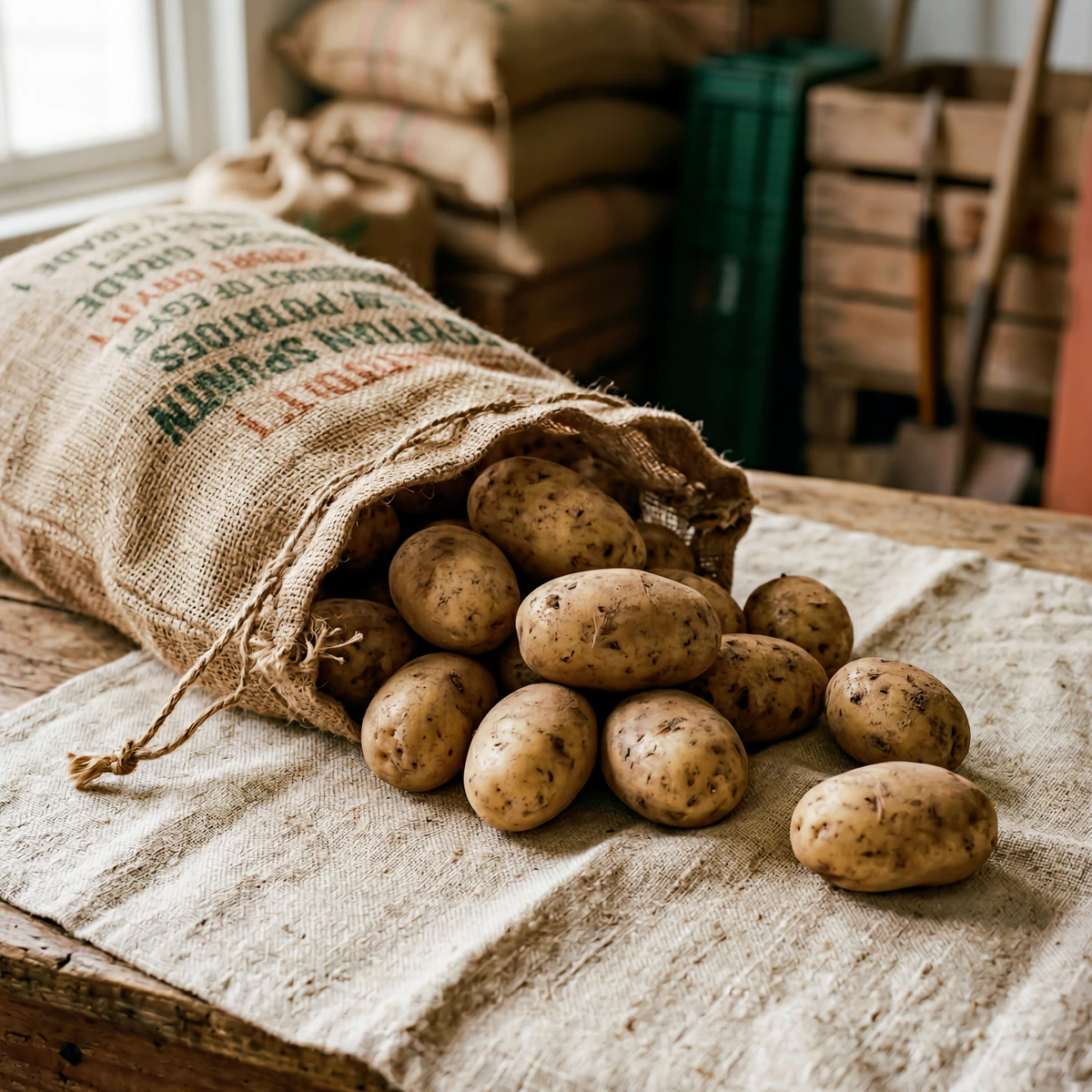Egyptian patate ready for export
